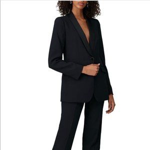 EMPORIO ARMANI black tuxedo blazer season 2021